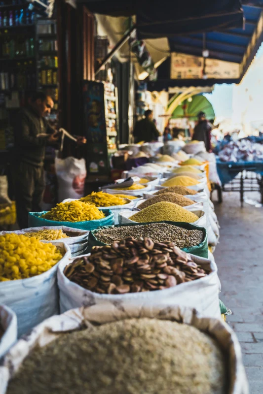 Souk marocain